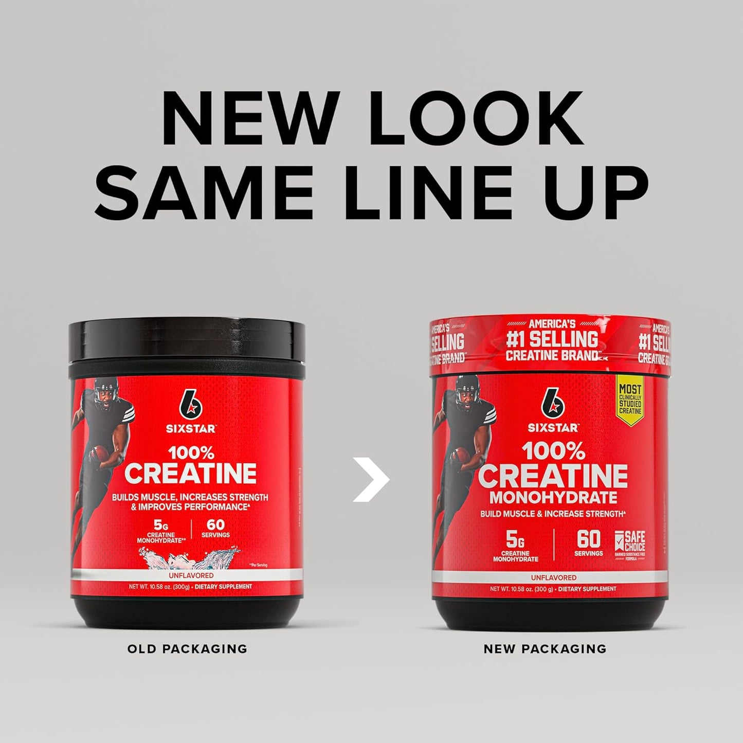 100% Creatine Monohydrate Powder - Unflavored Micronized Creatine Monohydrate Supplement for Workout Performance, Muscle Building & Strength - Creatine Powder for Women & Men - 60 Servings