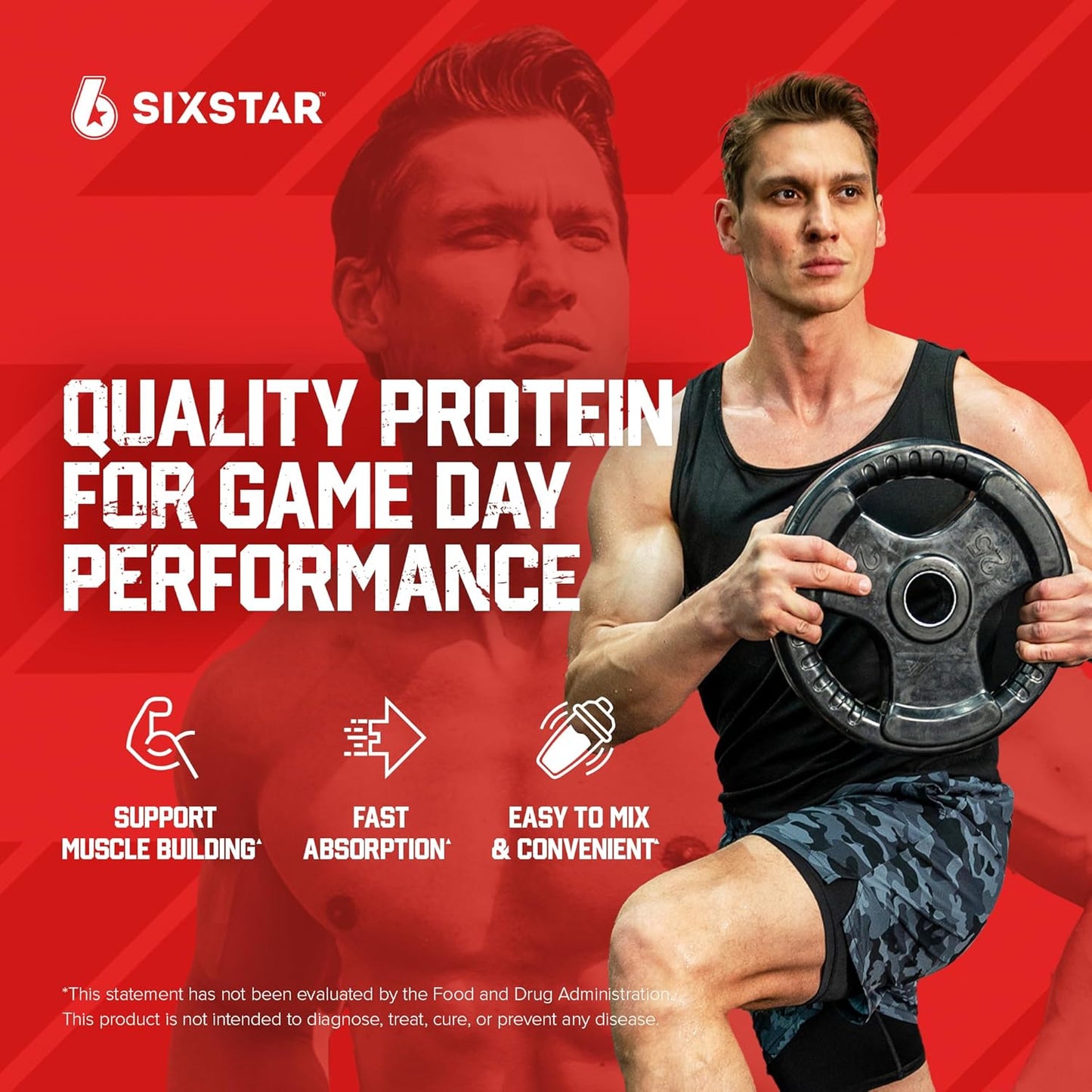 Whey Protein Powder plus - Muscle Building & Recovery Formula with Whey Isolate Powder, Bcaas, 30G Protein, Immune Support - Post-Workout Supplement - Vanilla Cream, 1.8 Lbs