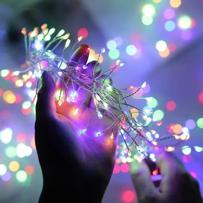 USB Power LED Firecracker String Lights