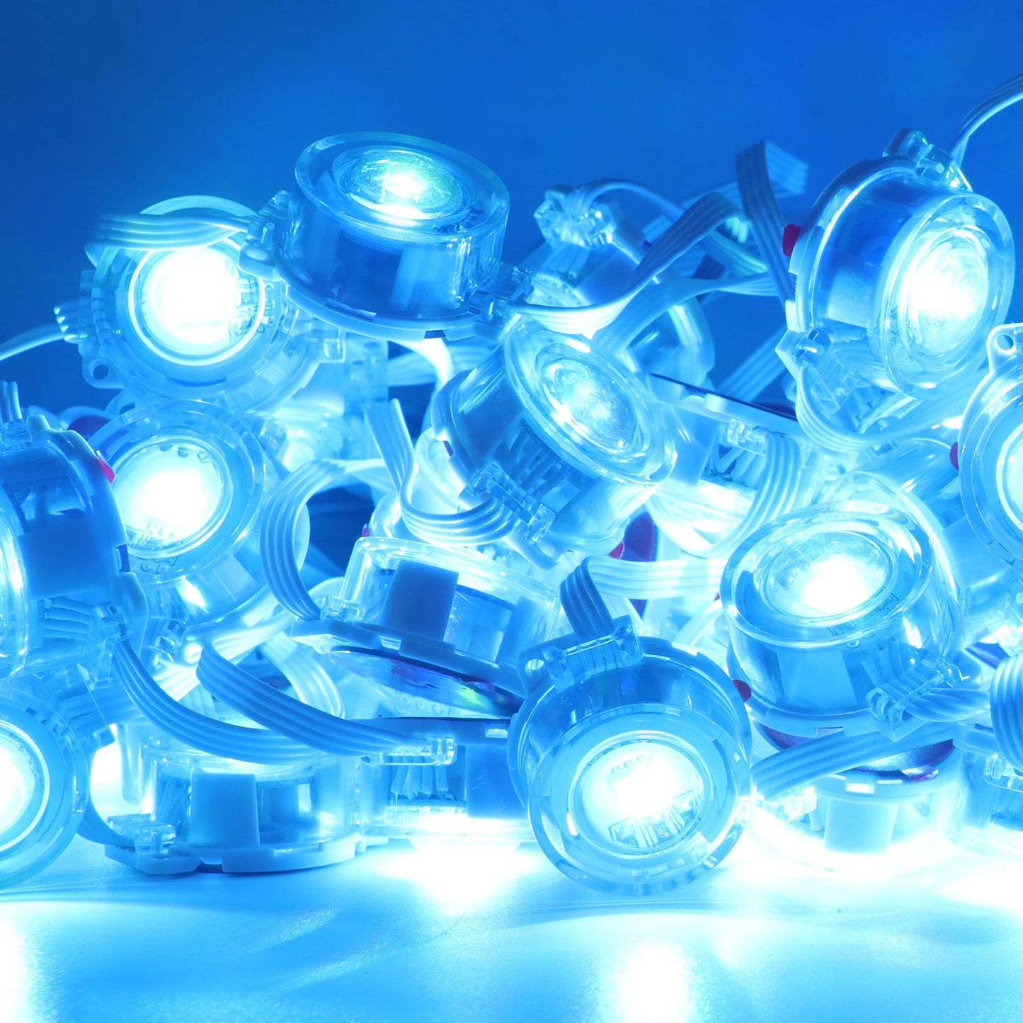 Permanent Outdoor Eaves LED/RGB Waterproof String Lights, Christmas Party Lighting