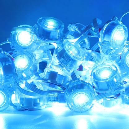 Permanent Outdoor Eaves LED/RGB Waterproof String Lights, Christmas Party Lighting