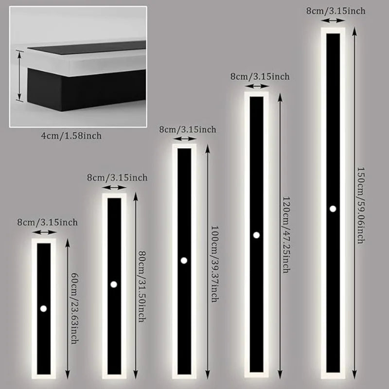 LED Wall Light With Motion Sensor Outdoor