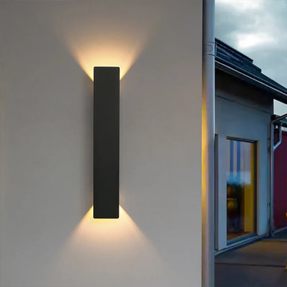 LED Black & White Wall Lamp Indoor/Outdoor