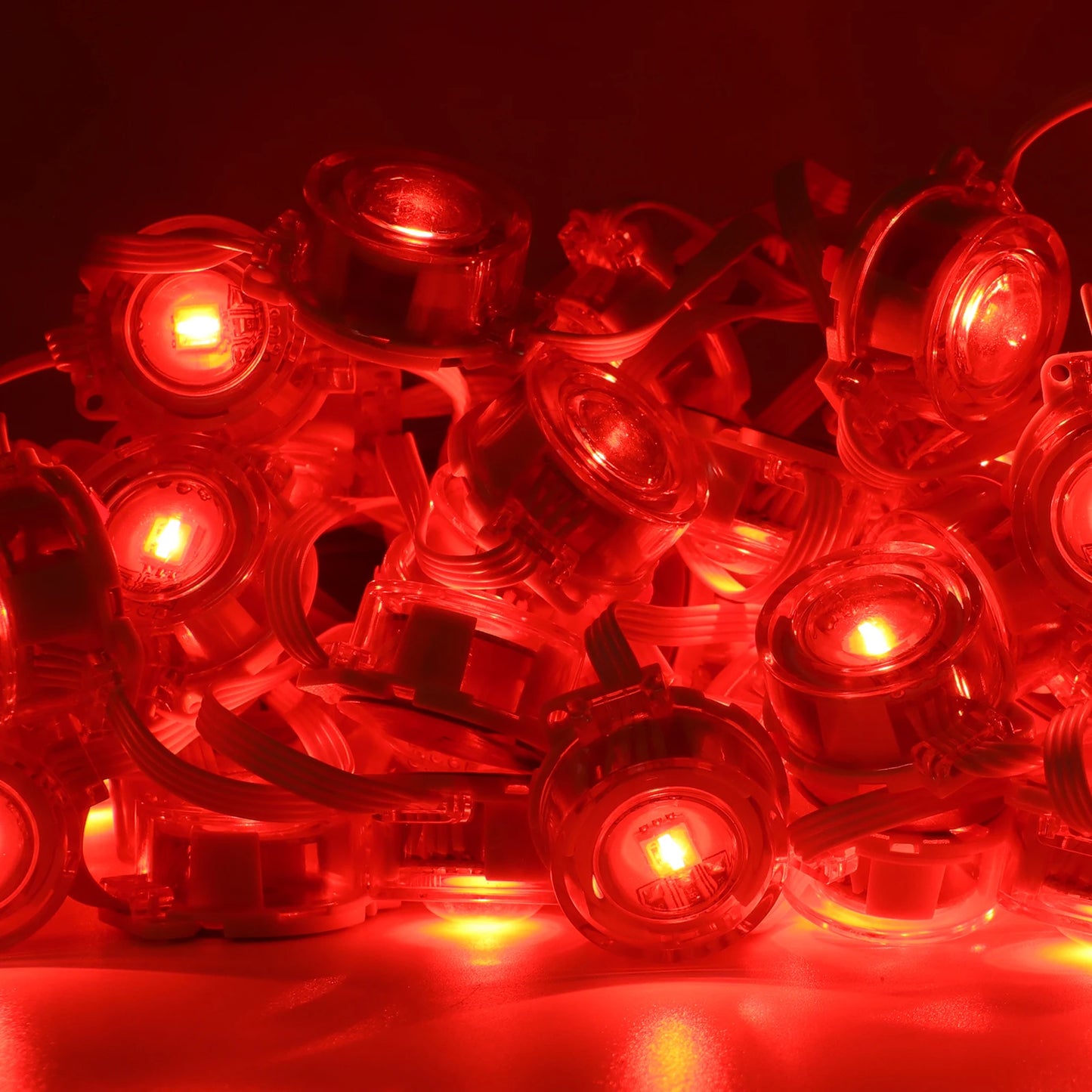 Permanent Outdoor Eaves LED/RGB Waterproof String Lights, Christmas Party Lighting