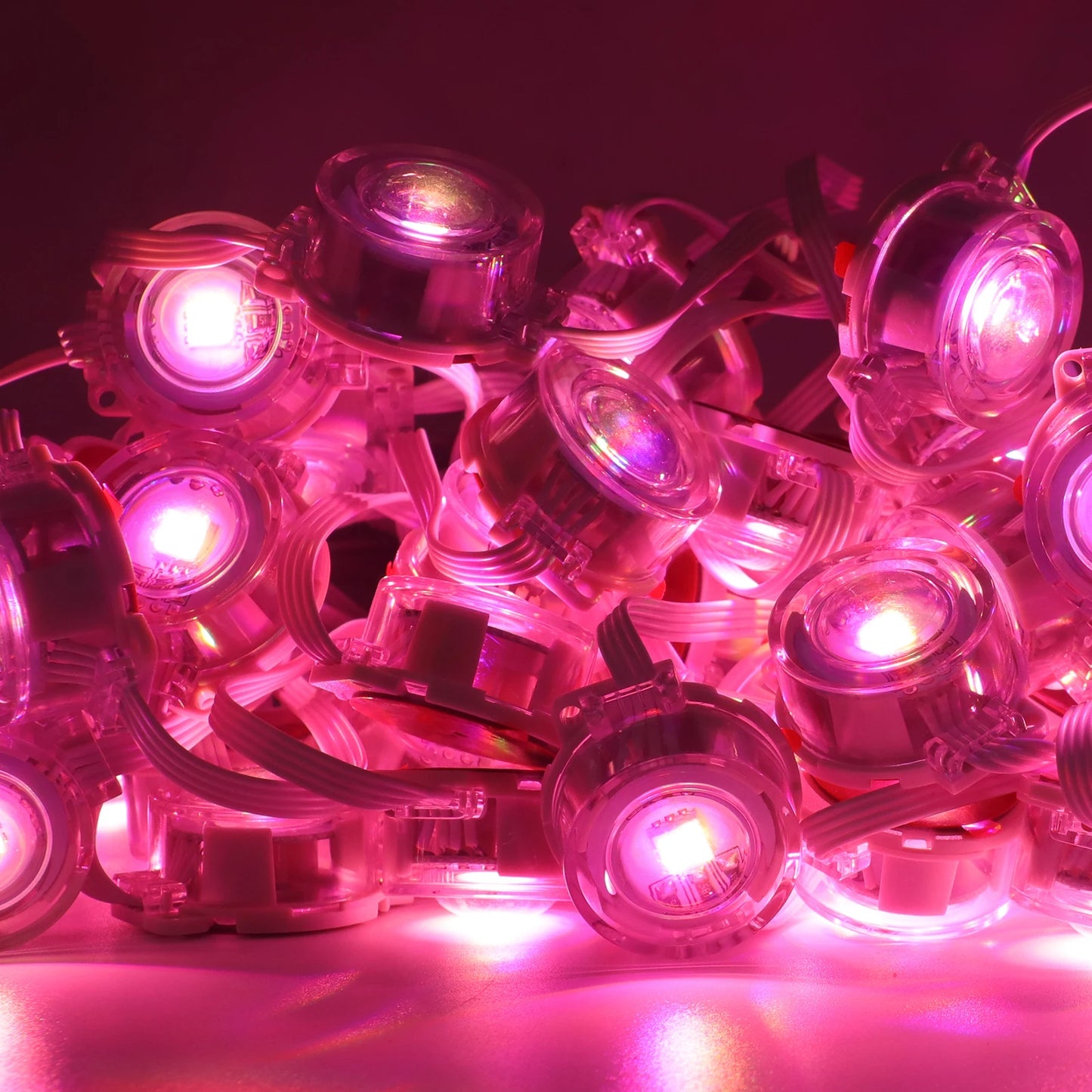 Permanent Outdoor Eaves LED/RGB Waterproof String Lights, Christmas Party Lighting