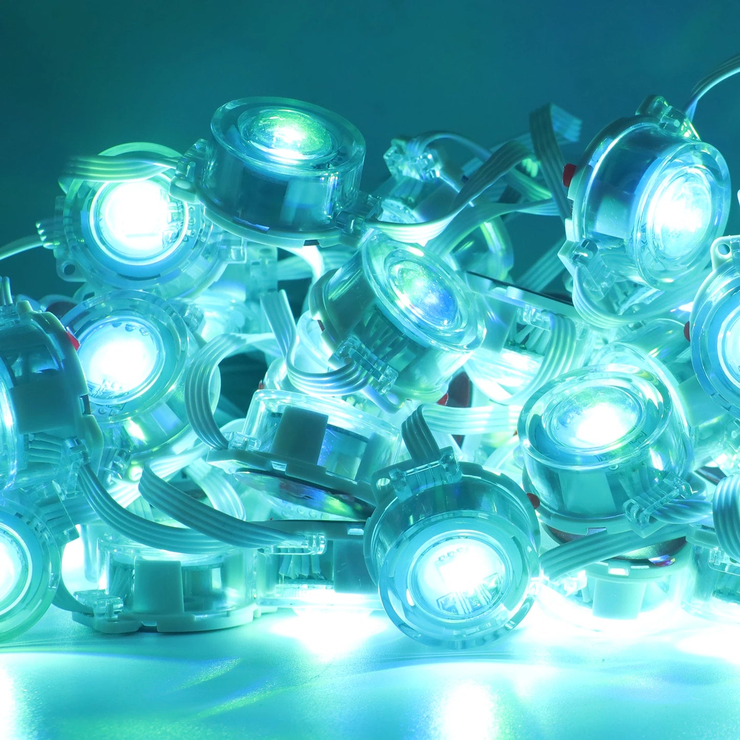 Permanent Outdoor Eaves LED/RGB Waterproof String Lights, Christmas Party Lighting