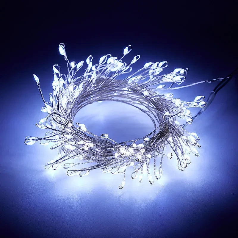 USB Power LED Firecracker String Lights