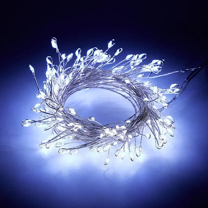 USB Power LED Firecracker String Lights