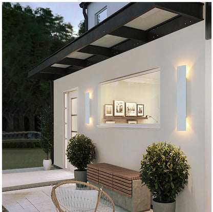 LED Black & White Wall Lamp Indoor/Outdoor