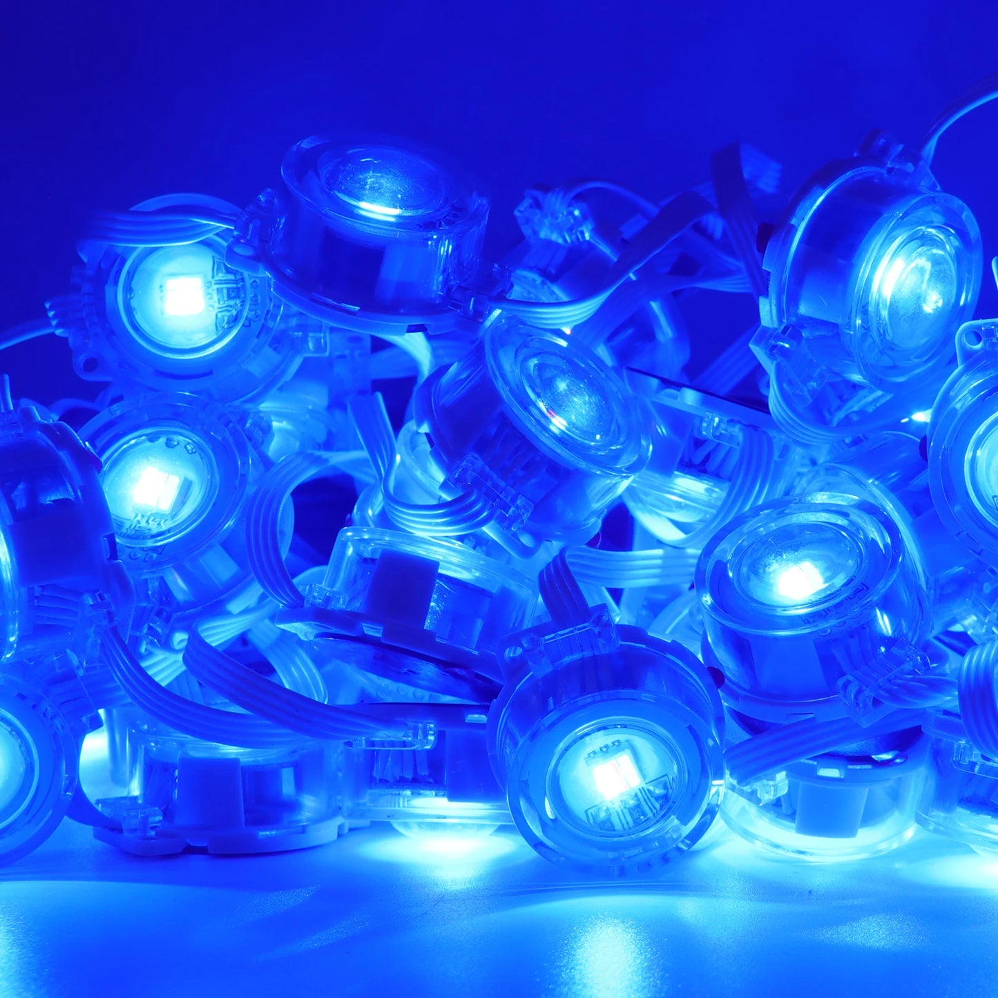 Permanent Outdoor Eaves LED/RGB Waterproof String Lights, Christmas Party Lighting