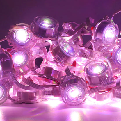 Permanent Outdoor Eaves LED/RGB Waterproof String Lights, Christmas Party Lighting