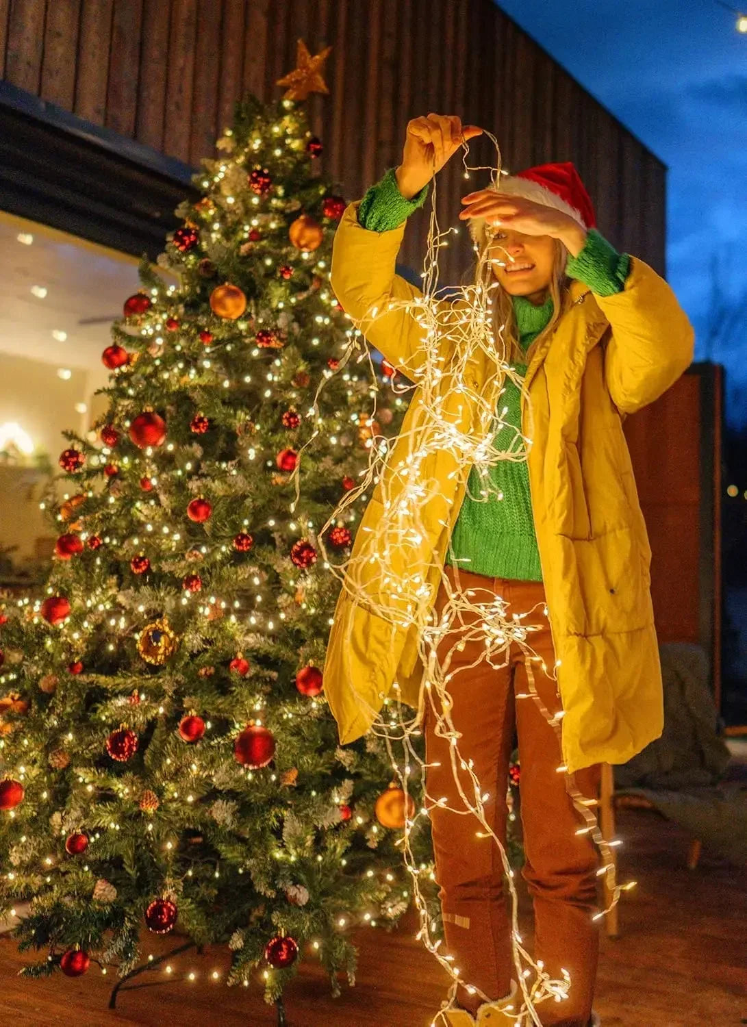 USB Power LED Firecracker String Lights