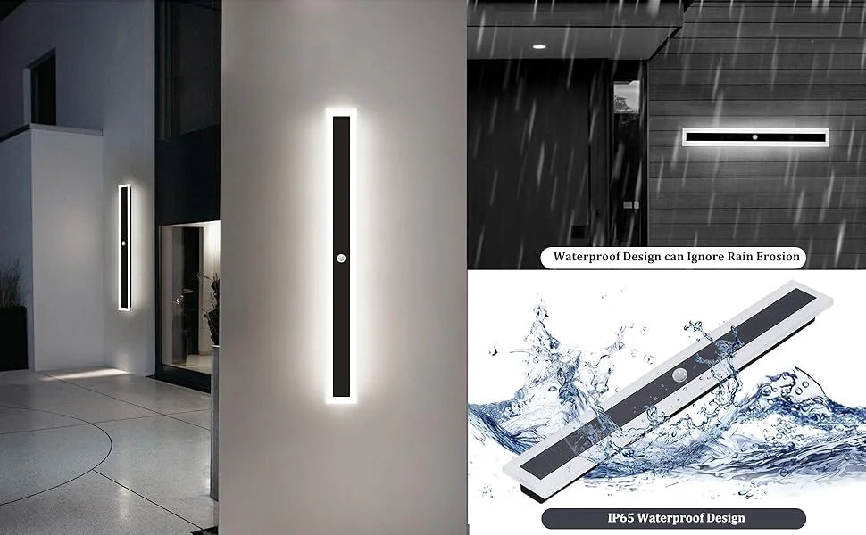 LED Wall Light With Motion Sensor Outdoor