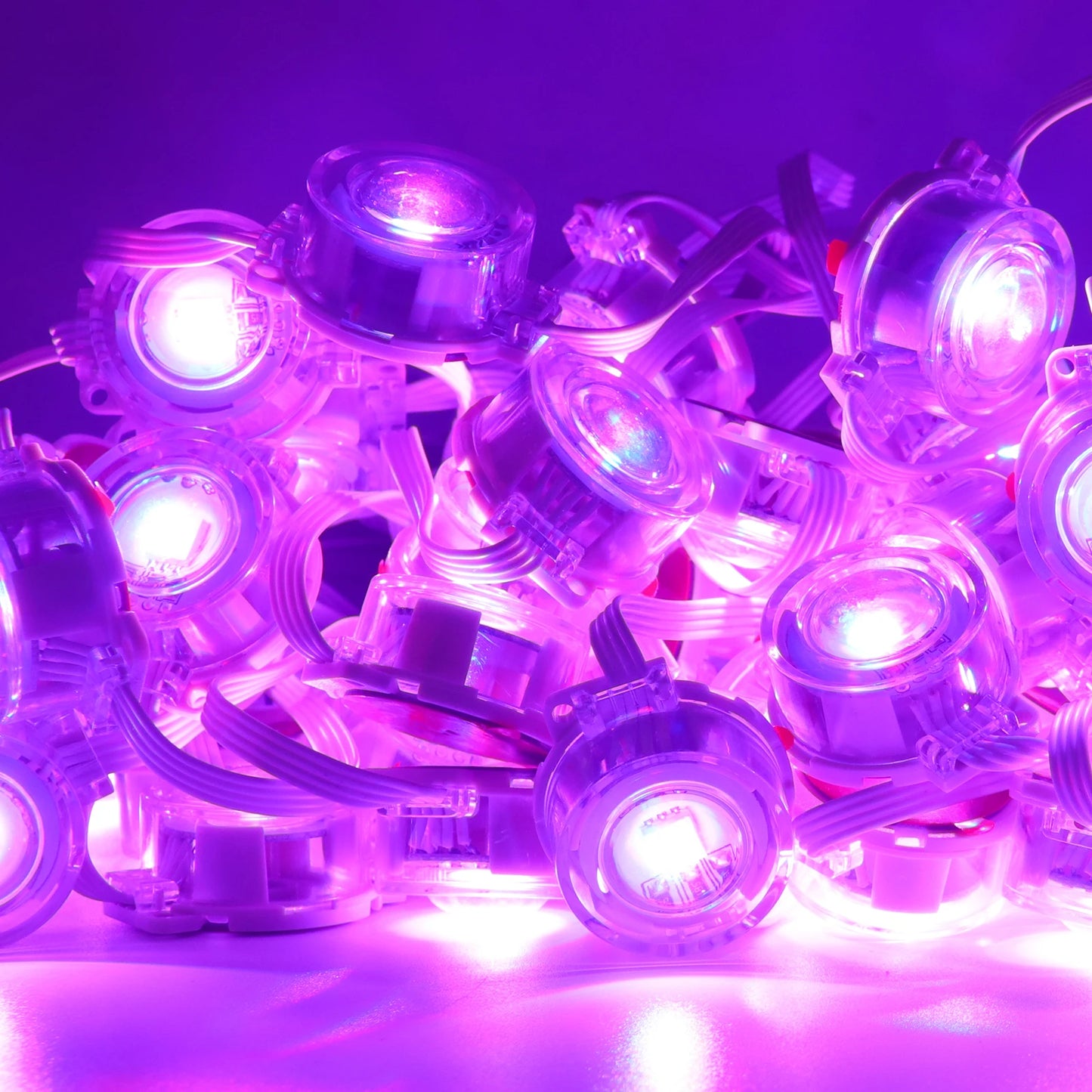 Permanent Outdoor Eaves LED/RGB Waterproof String Lights, Christmas Party Lighting