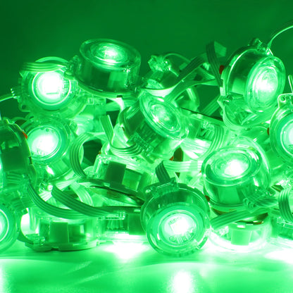 Permanent Outdoor Eaves LED/RGB Waterproof String Lights, Christmas Party Lighting