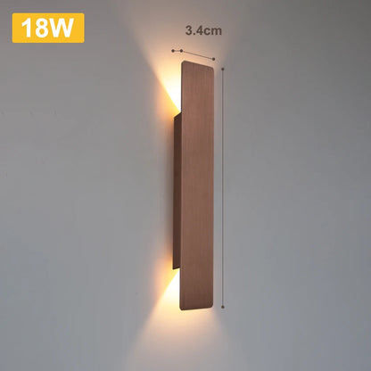 LED Black & White Wall Lamp Indoor/Outdoor