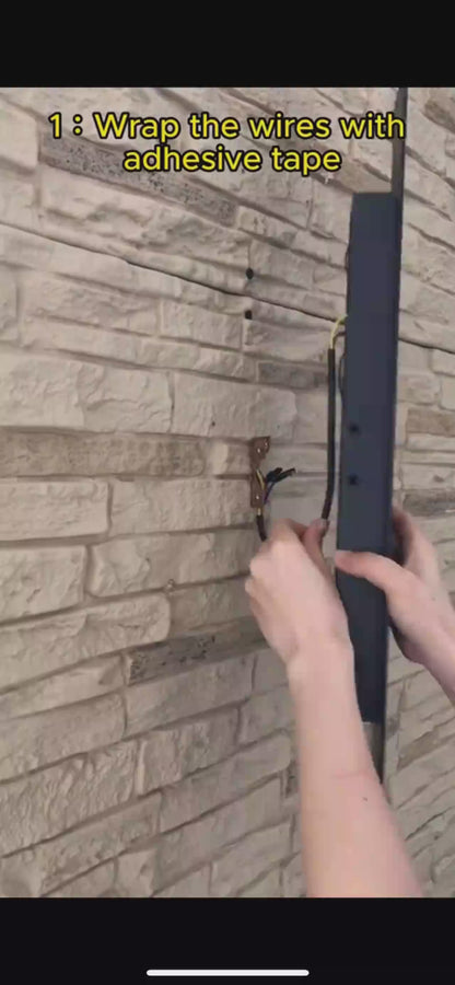 LED Black & White Wall Lamp Indoor/Outdoor